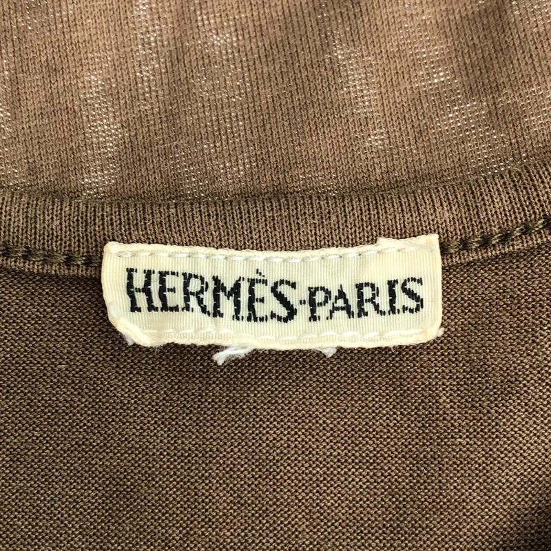 HERMES / エルメス | コットン 馬 ホース エンブロイダリー Tシャツ カットソー | XS | レディース