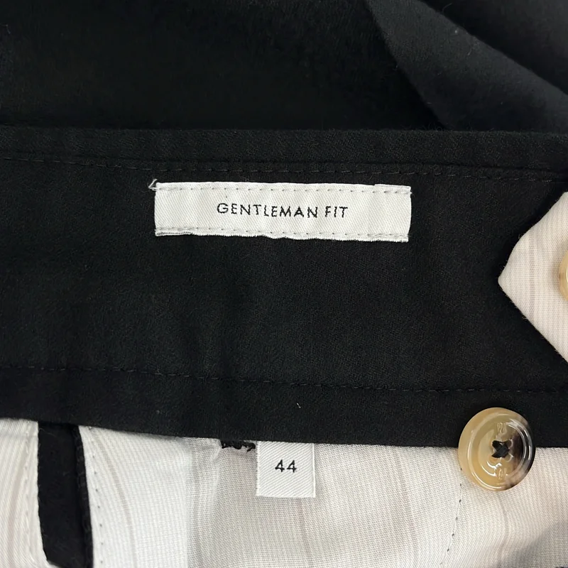 PT TORINO / ピーティートリノ | GENTLEMAN FIT ウールストレッチ サイドアジャスター 2タック テーパードスラックス | 44 | メンズ