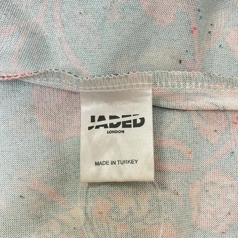 JADED LONDON / ジェイデッドロンドン | ベロア 切替 プルオーバー パーカー | L | メンズ
