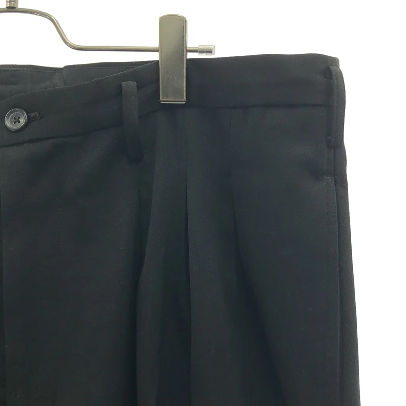 YOHJI YAMAMOTO POUR HOMME / ヨウジヤマモトプールオム | 2024SS | ウール 12タック ワイドパンツ | 3 | メンズ