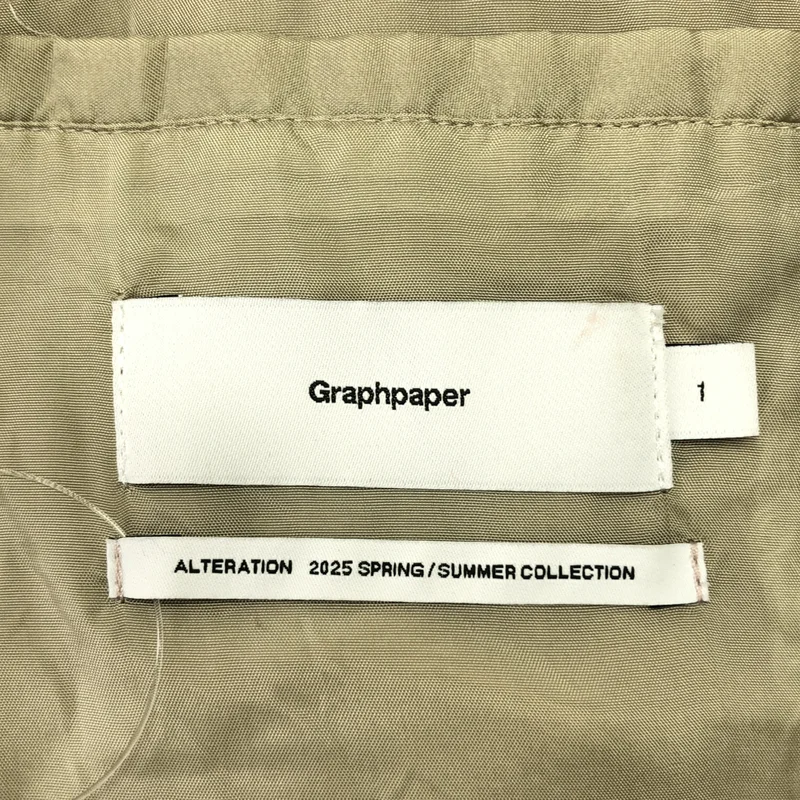 Graphpaper / グラフペーパー | オーバーシルエット バルマカーン コート / 総裏地 | 1 | メンズ