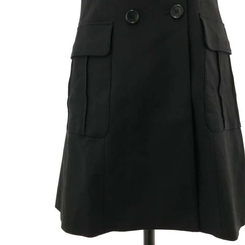 BORDERS at BALCONY / ボーダーズアットバルコニー | 2024SS | OPEN COLLAR DRESS / ビスコース オープンカラーワンピース | 36 | レディース