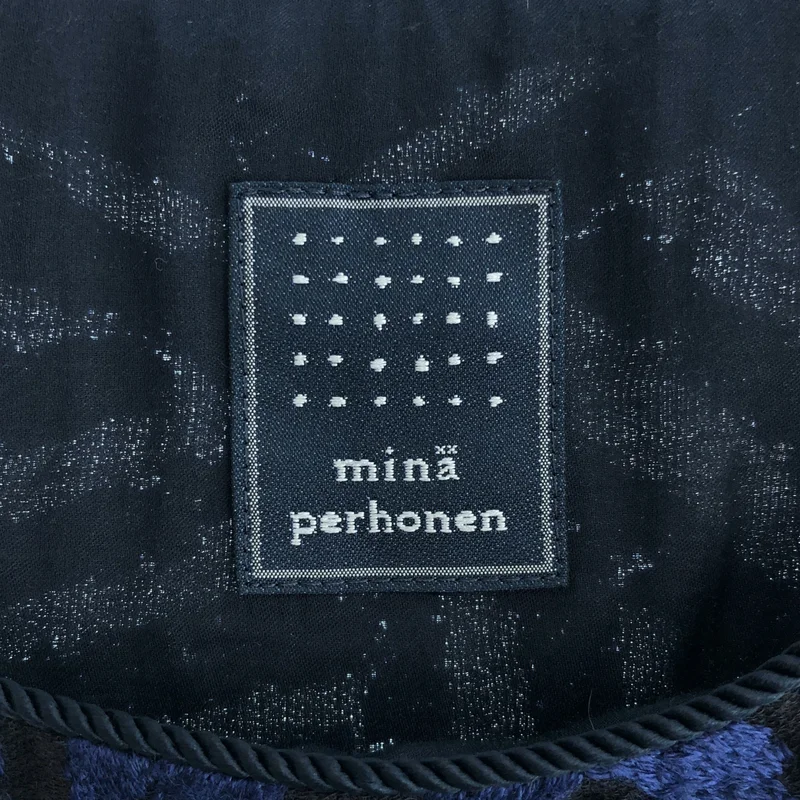mina perhonen / ミナペルホネン | iog / 総柄ワンピース | 36 | レディース
