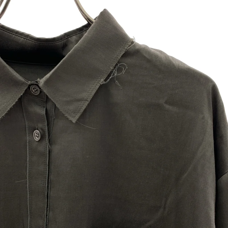 CITYSHOP / シティショップ | 2024AW | コットン カットオフ レイヤードシャツ |