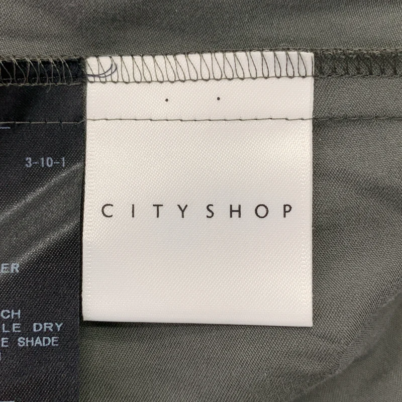 CITYSHOP / シティショップ | 2024AW | コットン カットオフ レイヤードシャツ |