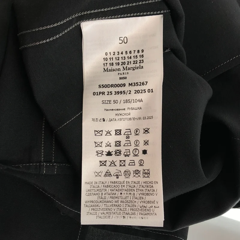 Maison Margiela / メゾンマルジェラ | 2025SS | オープンカラー シャツ | 50 | メンズ