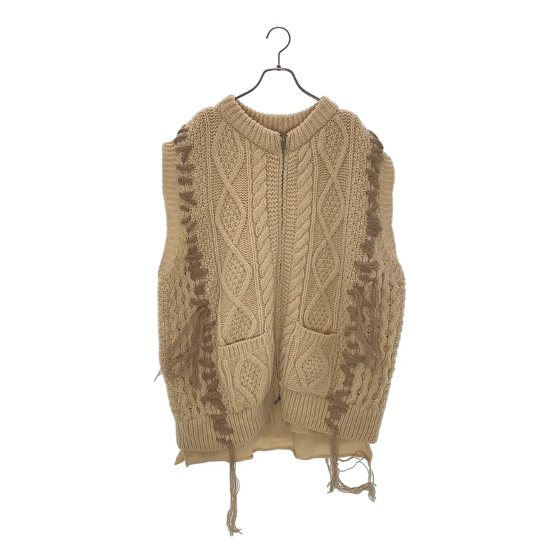 mill / ミル | LAYER KINIT VEST ケーブルニットベスト | 2 | レディース
