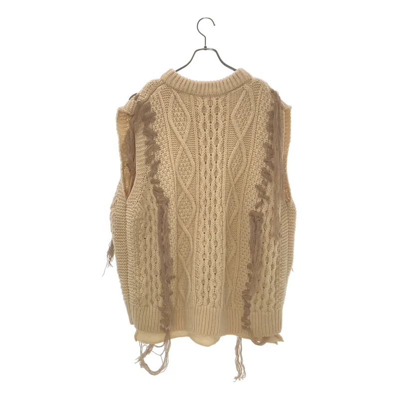 mill / ミル | LAYER KINIT VEST ケーブルニットベスト | 2 | レディース