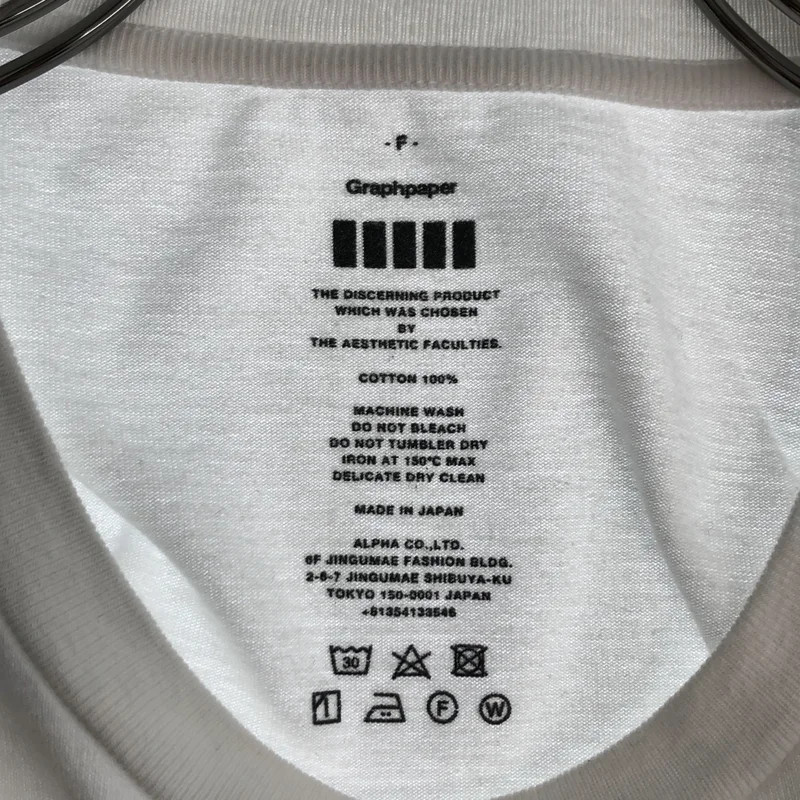 Graphpaper / グラフペーパー | S/S Pocket Tee ポケット Tシャツ | F | メンズ