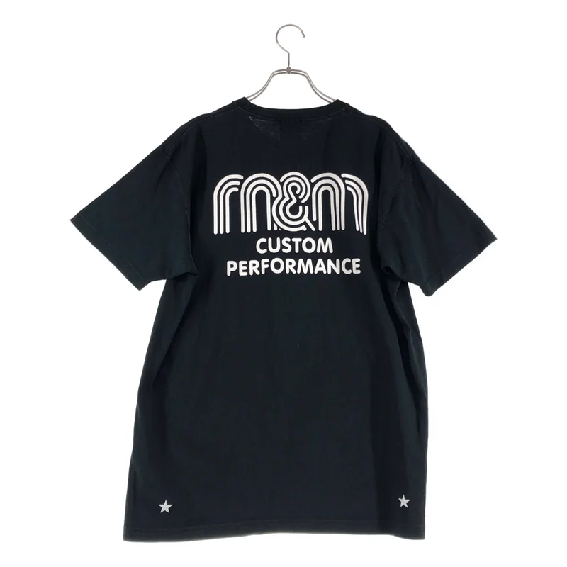M&M / エムアンドエム | ロゴ 両面プリント Tシャツ カットソー | XL | メンズ