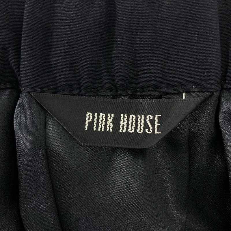 PINK HOUSE / ピンクハウス | サイドロゴ プリーツ ロング イージースカート |