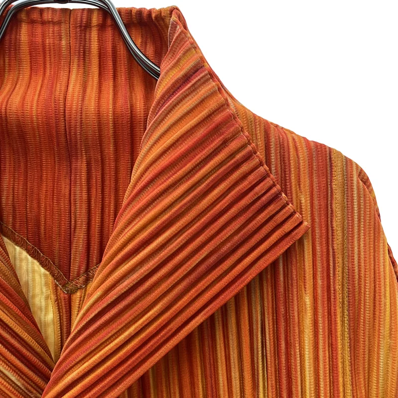 HOMME PLISSE ISSEY MIYAKE / オムプリッセイッセイミヤケ | PAINT BRUSH CLOSE-UP ロングコート HP61JA215 | 3 | メンズ