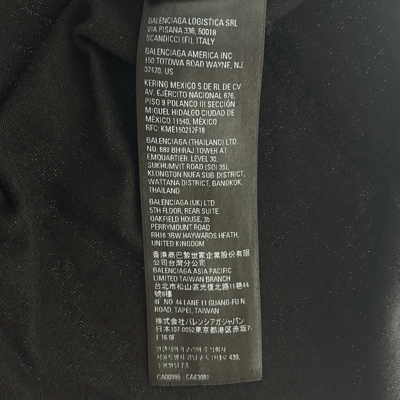 BALENCIAGA / バレンシアガ | 2022SS | Speed Hunter Upside Down Tシャツ_半袖 698811 TMVC9 | L | メンズ