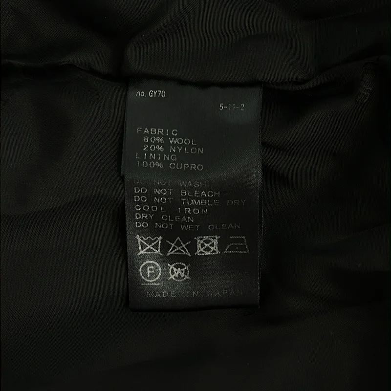 AP STUDIO / エーピーストゥディオ | キャメル オーバーサイズラムコート / ロゴ総裏地 |