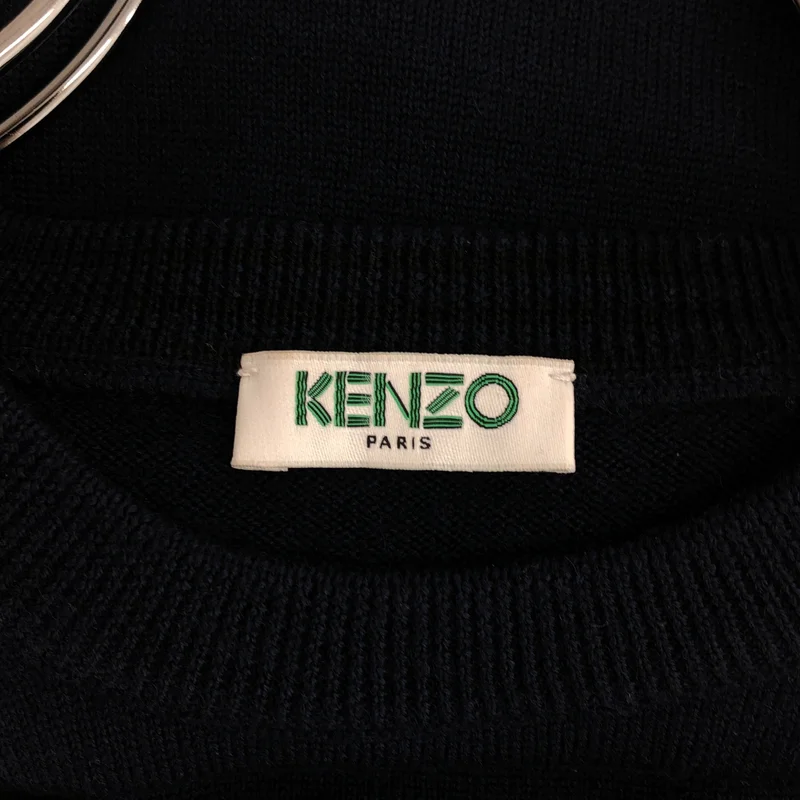 KENZO / ケンゾー | ウール タイガー刺しゅう クルーネックニット |