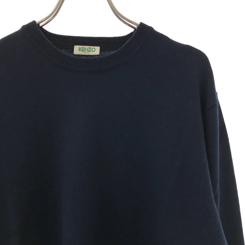 KENZO / ケンゾー | ウール タイガー刺しゅう クルーネックニット |