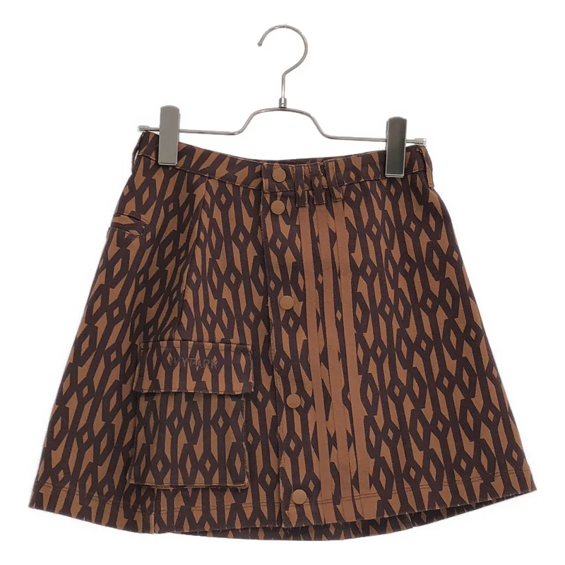adidas / アディダス | × IVY PARK / Monogram Track Miniskirt / コットン モノグラム トラックミニスカート | M | レディース