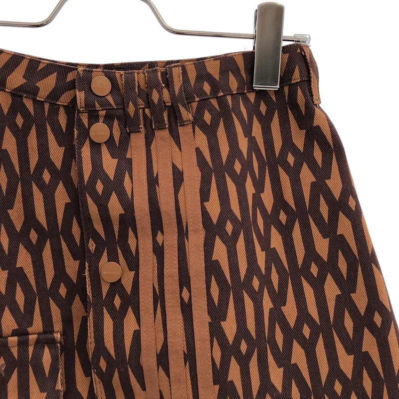 adidas / アディダス | × IVY PARK / Monogram Track Miniskirt / コットン モノグラム トラックミニスカート | M | レディース