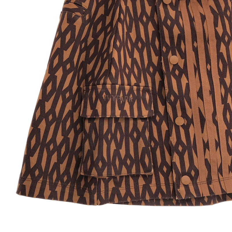 adidas / アディダス | × IVY PARK / Monogram Track Miniskirt / コットン モノグラム トラックミニスカート | M | レディース