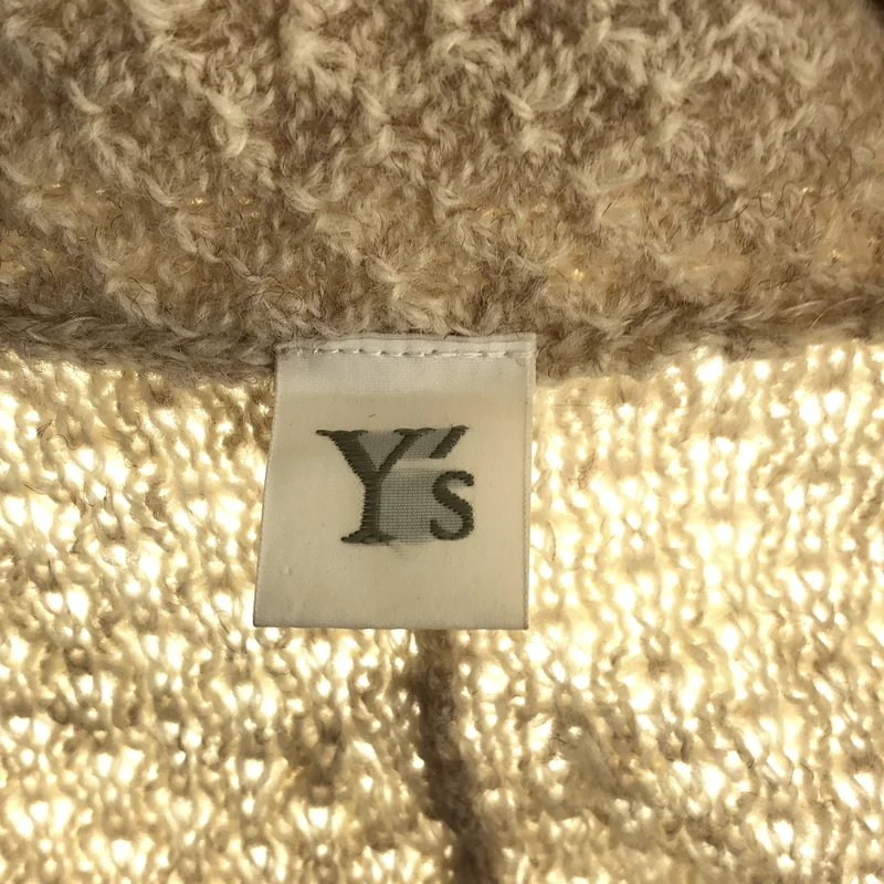 Y's / ワイズヨウジヤマモト | ウール フリンジカラー ショートスリーブ カーディガン | 2 | レディース