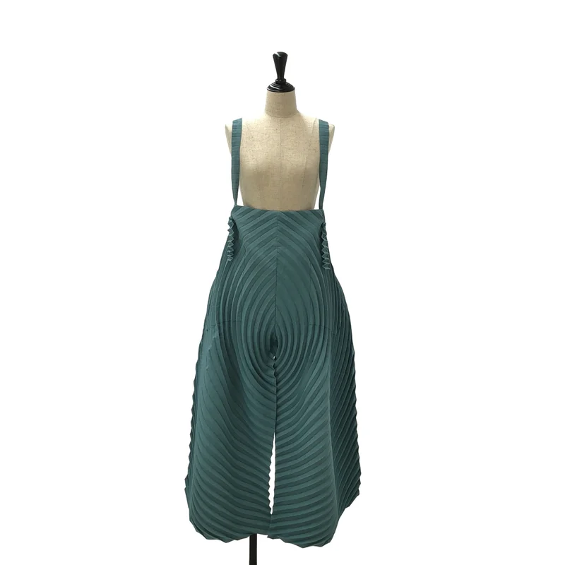 ISSEY MIYAKE / イッセイミヤケ | プリーツ オーバーオール IM12F1670 | 2 | レディース