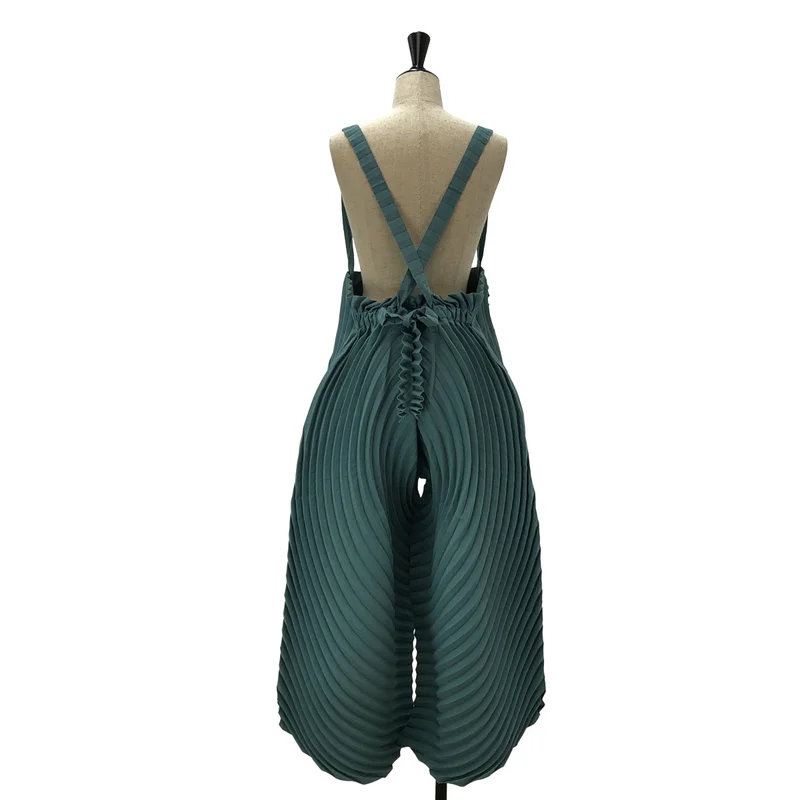 ISSEY MIYAKE / イッセイミヤケ | プリーツ オーバーオール IM12F1670 | 2 | レディース