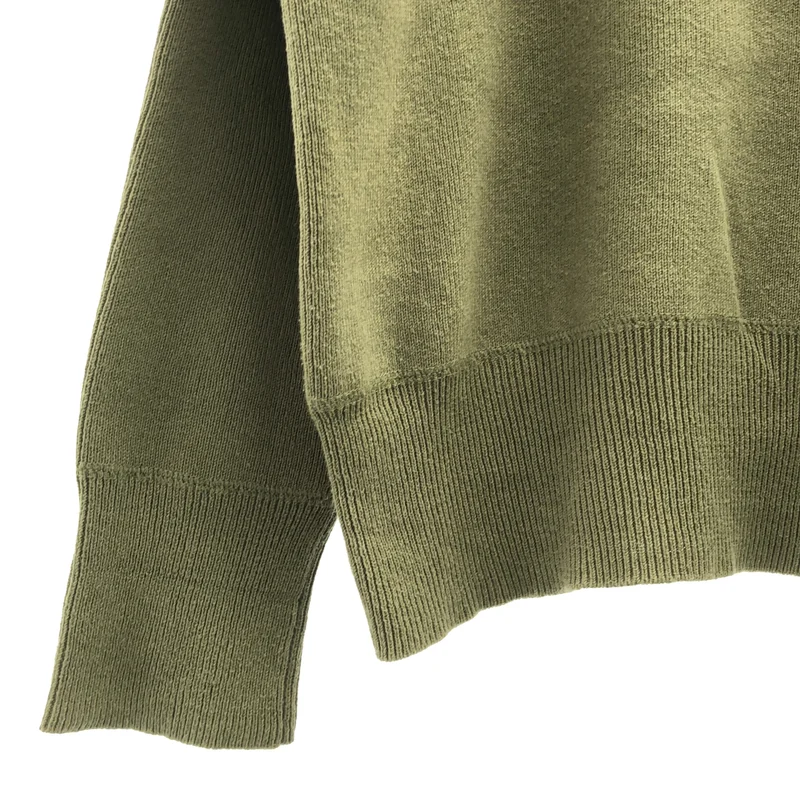 MHL. / エムエイチエルマーガレットハウエル | 2023AW | VINTAGE DRY COTTON / コットン ハーフジップ ニット | M | メンズ
