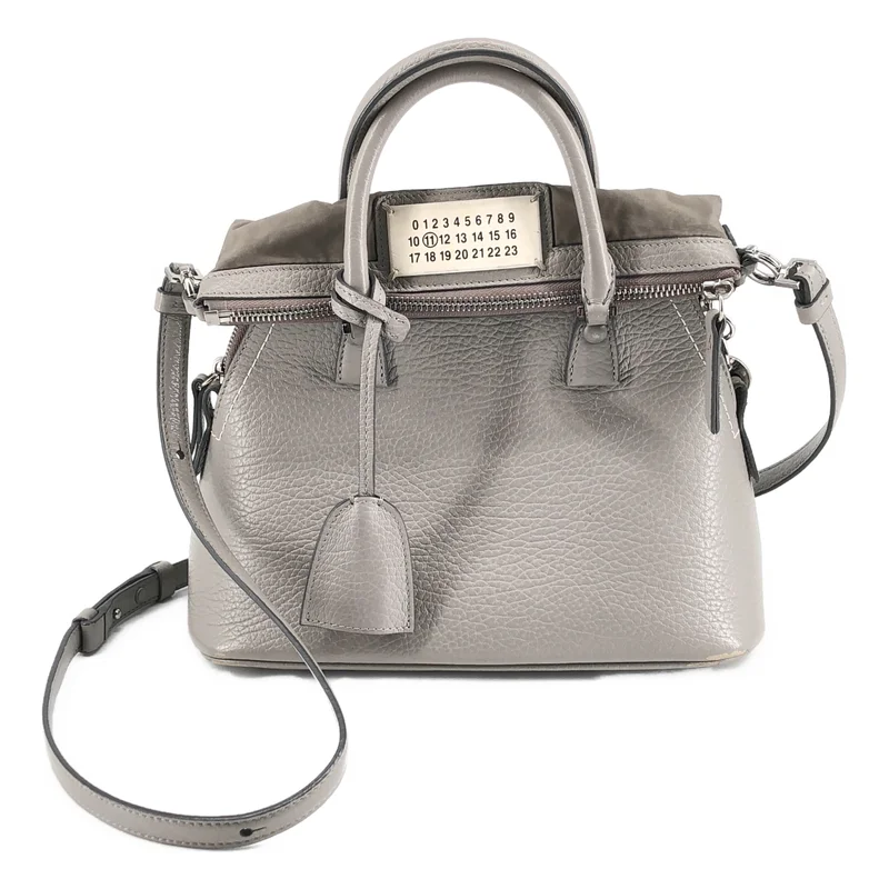 Maison Margiela / メゾンマルジェラ | 2019AW | 5AC CLASSIQUE MINI レザー 2WAY ハンドバッグ |