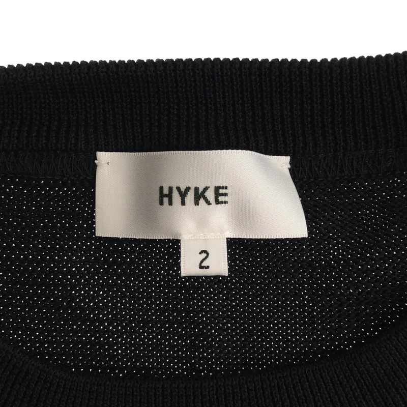 HYKE / ハイク | コットン フレンチスリーブ ニット | 2 | レディース