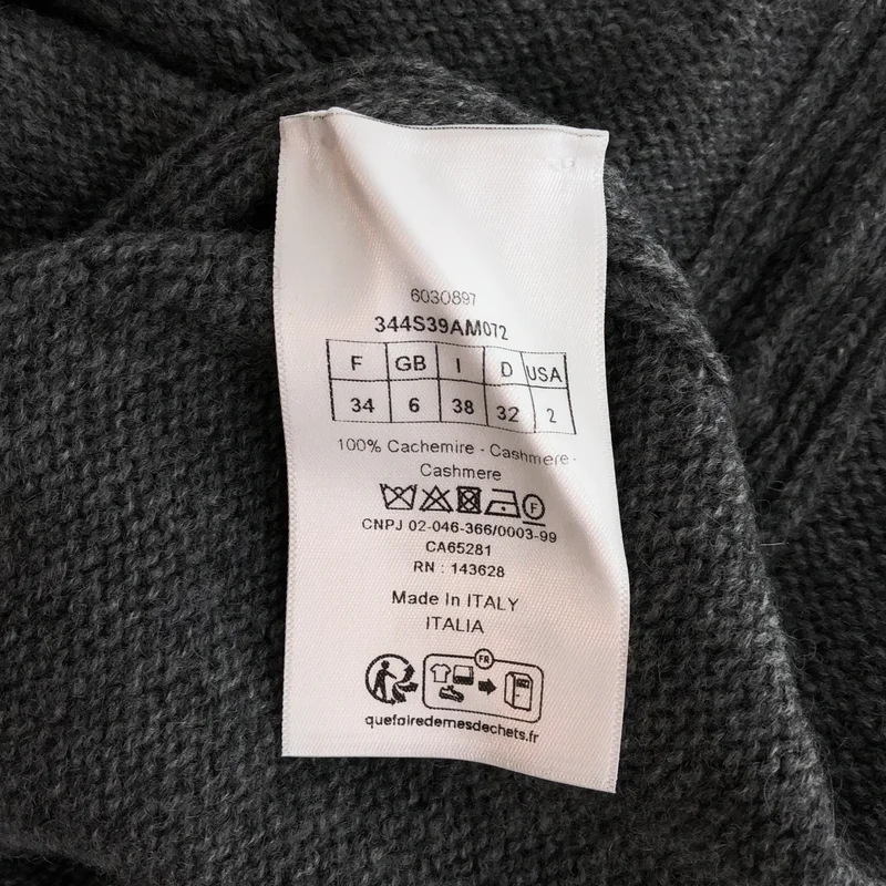 Christian Dior / クリスチャンディオール | BEE ニット_長袖 344S39AM072 | 38 | レディース