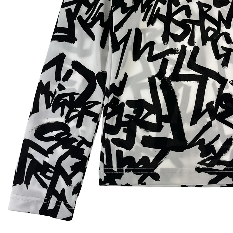 COMME des GARCONS / コムデギャルソン | 2021AW | ポリエステル ロゴ プリント カットソー | XS | レディース