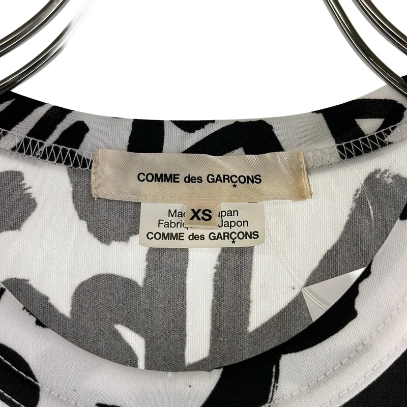 COMME des GARCONS / コムデギャルソン | 2021AW | ポリエステル ロゴ プリント カットソー | XS | レディース