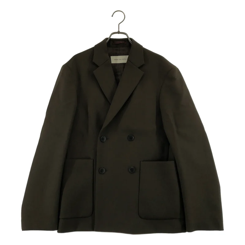 DRIES VAN NOTEN / ドリスヴァンノッテン | 2025AW | ウール ダブルブレスト テーラードジャケット | S | メンズ