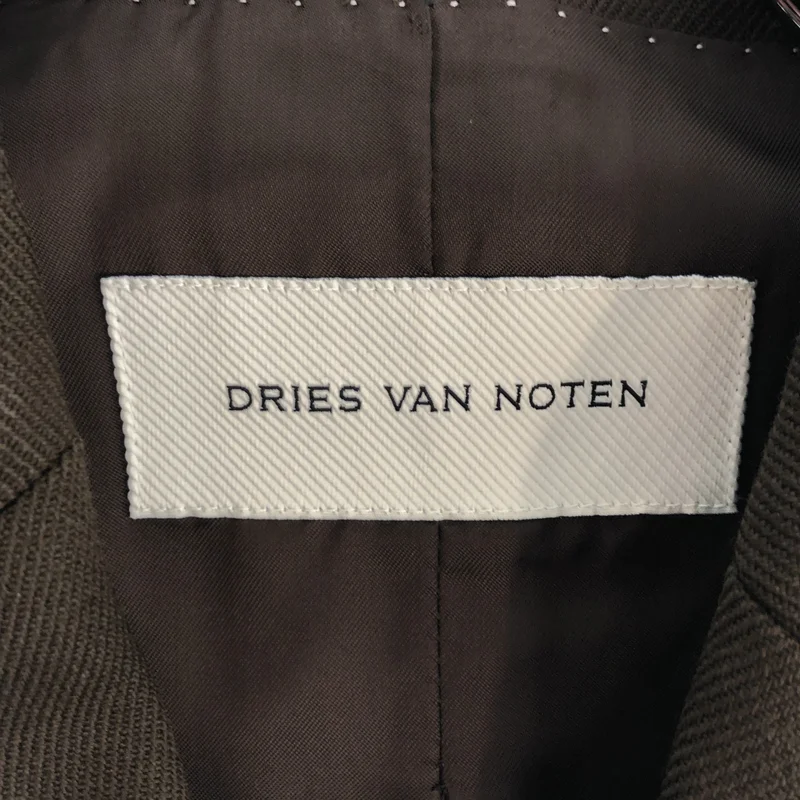 DRIES VAN NOTEN / ドリスヴァンノッテン | 2025AW | ウール ダブルブレスト テーラードジャケット | S | メンズ