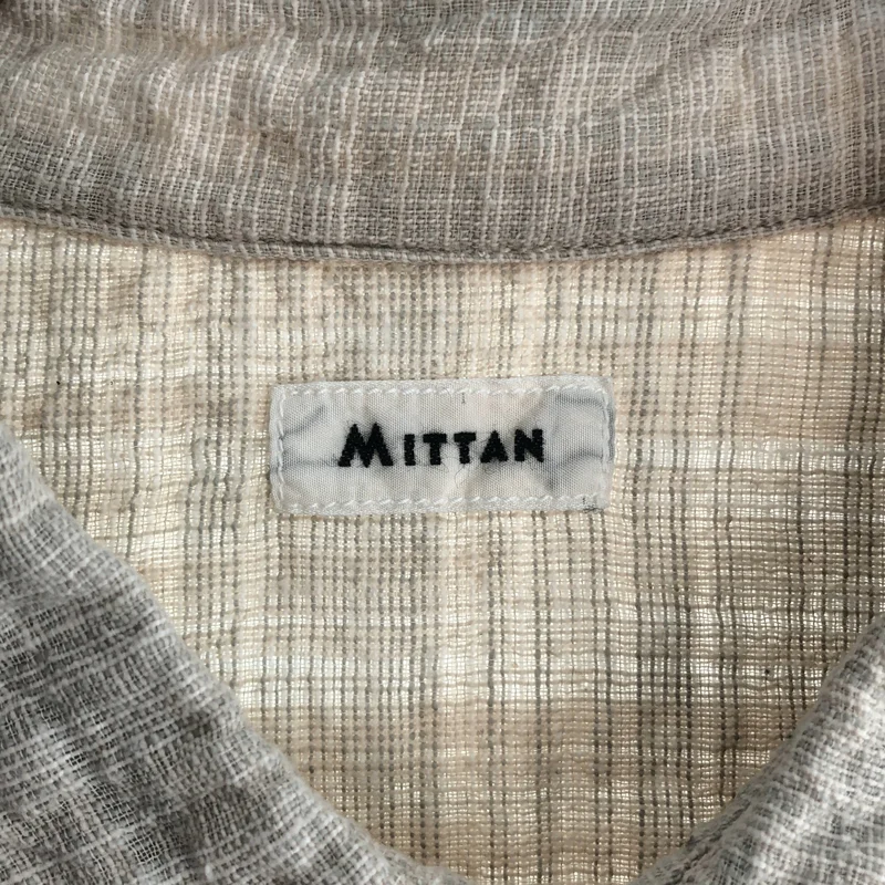 MITTAN / ミッタン | 2025SS | コットン OC多色スラブシャツ | 4 | メンズ