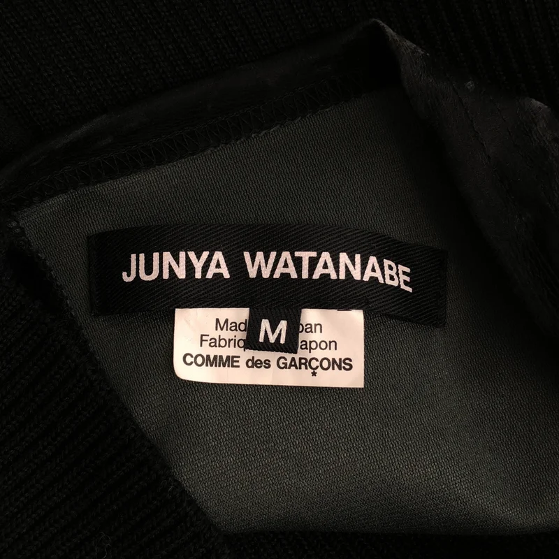 JUNYA WATANABE / ジュンヤワタナベ | 2025AW | パッチワーク 異素材 トップス | M | レディース