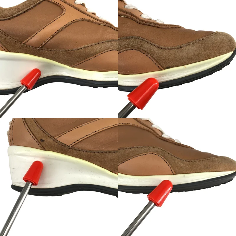 TOD'S / トッズ | SPORTY FLIP UP レザー スニーカー | 37 | レディース