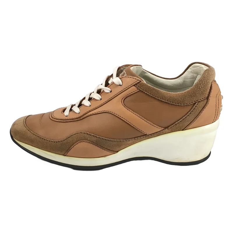 TOD'S / トッズ | SPORTY FLIP UP レザー スニーカー | 37 | レディース