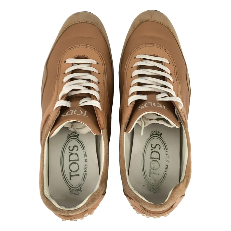 TOD'S / トッズ | SPORTY FLIP UP レザー スニーカー | 37 | レディース