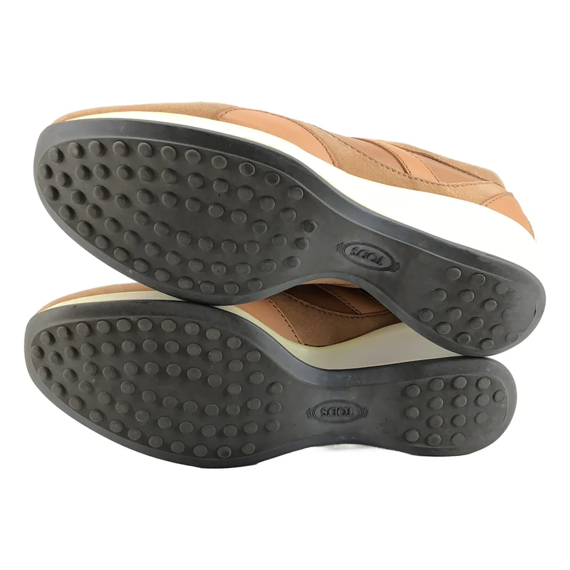 TOD'S / トッズ | SPORTY FLIP UP レザー スニーカー | 37 | レディース