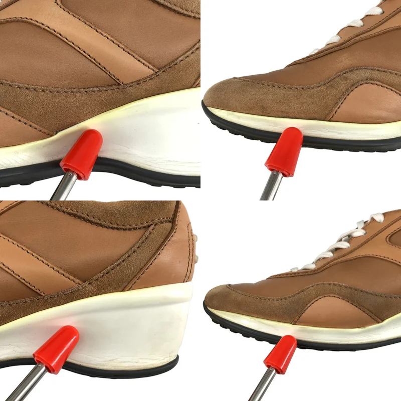 TOD'S / トッズ | SPORTY FLIP UP レザー スニーカー | 37 | レディース