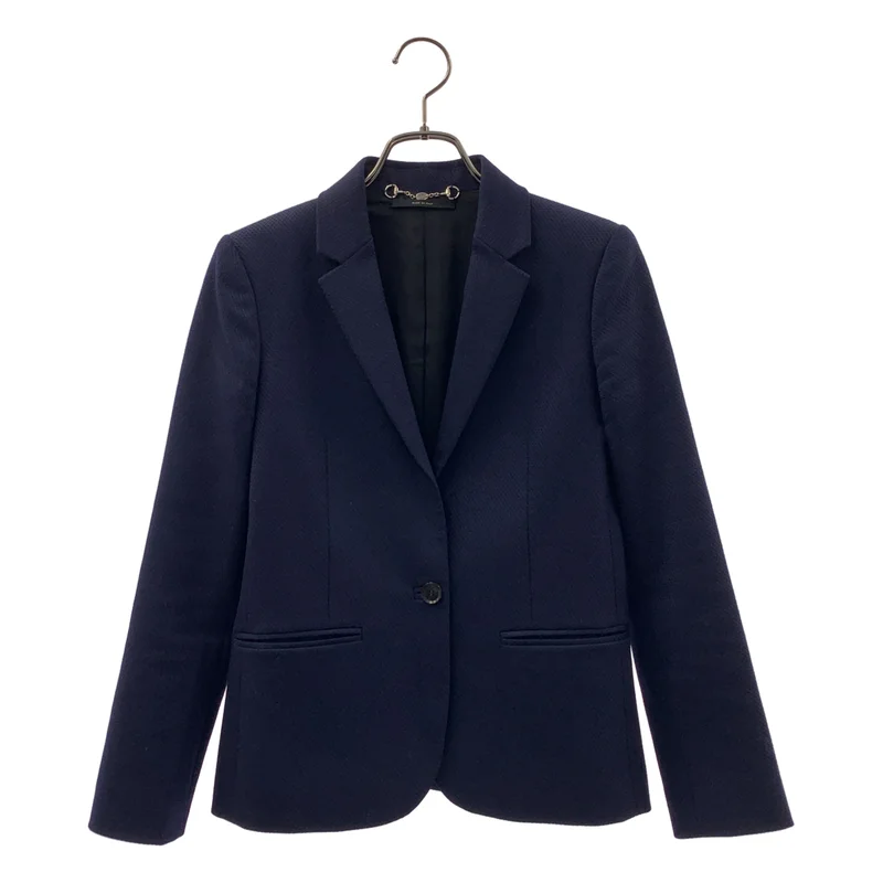 GUCCI / グッチ | ウール ジャガード 1B テーラードジャケット | 36 | レディース