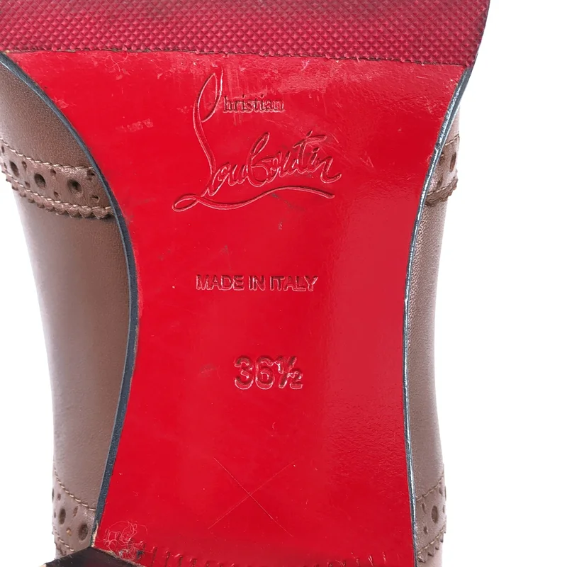Christian Louboutin / クリスチャンルブタン | レザー ウィングチップ