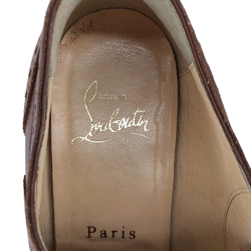 Christian Louboutin / クリスチャンルブタン | レザー ウィングチップ