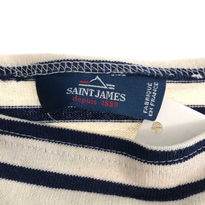 SAINT JAMES / セントジェームス | ウエッソン ボーダー バスクシャツ | T4 | メンズ