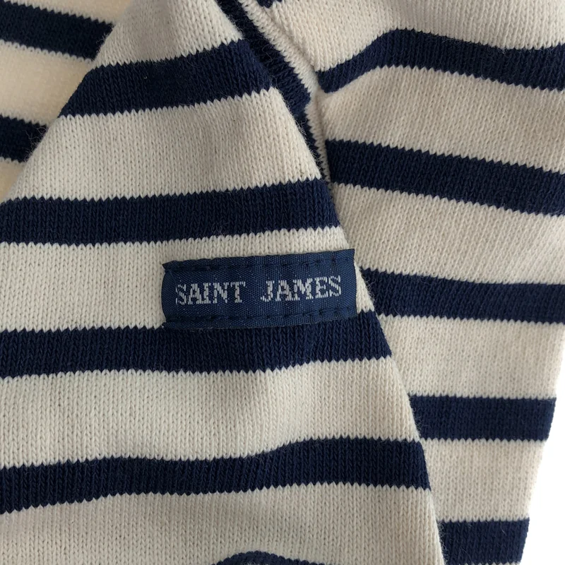 SAINT JAMES / セントジェームス | ウエッソン ボーダー バスクシャツ | T4 | メンズ