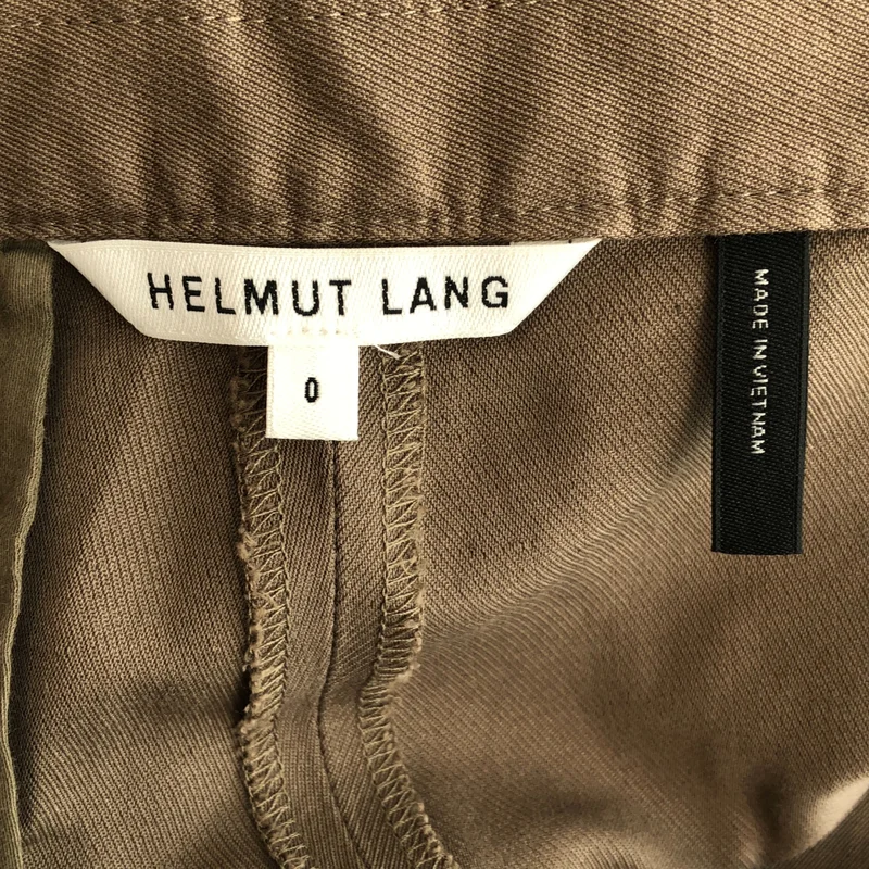 HELMUT LANG / ヘルムートラング | コットンチノ ワイド ベイカーパンツ | 0 | レディース