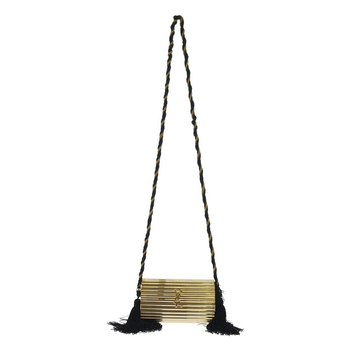 YVES SAINT LAURENT / イヴサンローラン | 1980s〜 Tassel Evening Bag メタル タッセルショルダーバッグ |