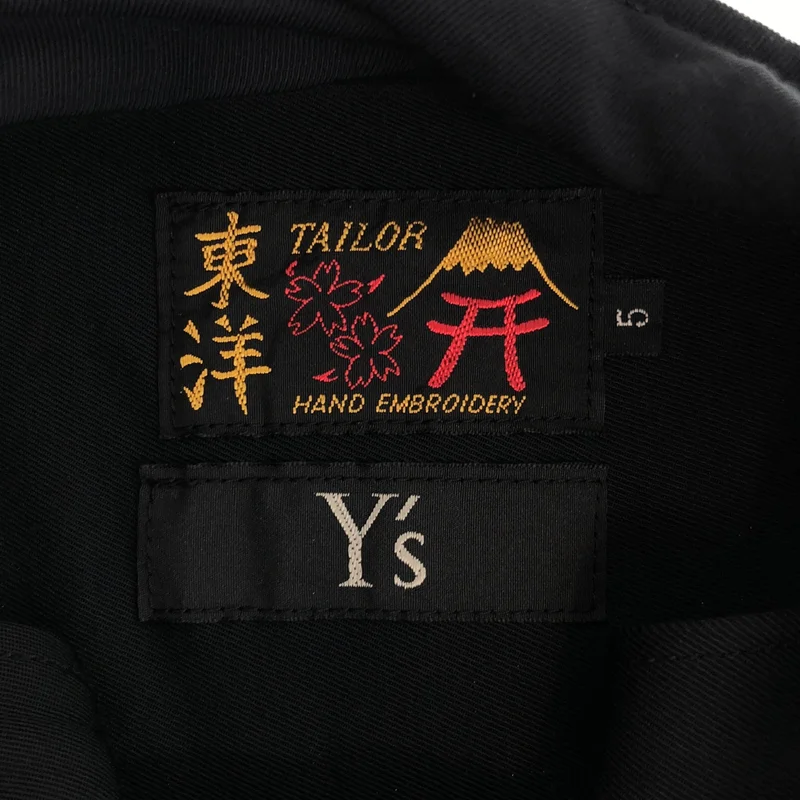 Y's / Yohji Yamamoto | × Toyo Enterprise SUKASHIRT / Rayon