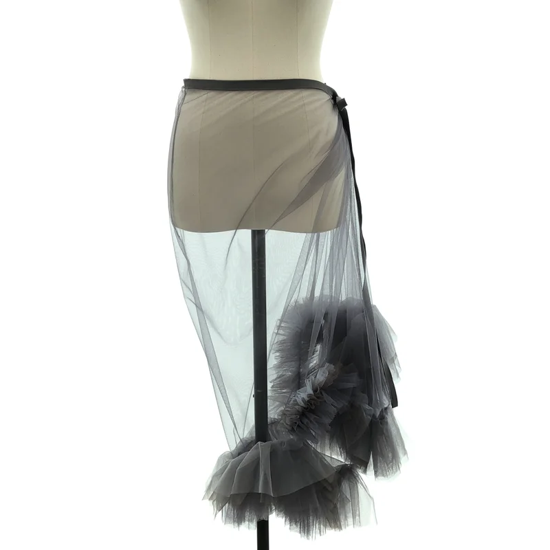 MARGE / マージ | Asymmetry Decorative Wrap skirt スカート | F | レディース